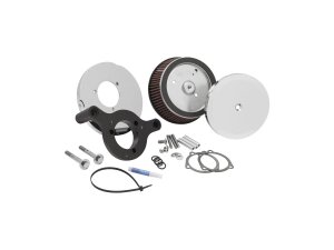 RK Series Street Metal Hammer High Flow Air Intake Black Powder Coated