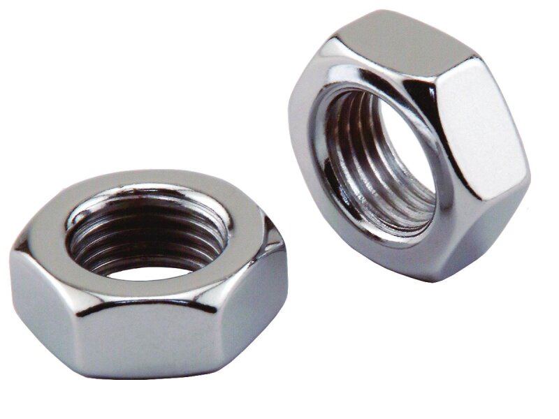 Jam Nut Pack Chrome 1/2"-13 UNC