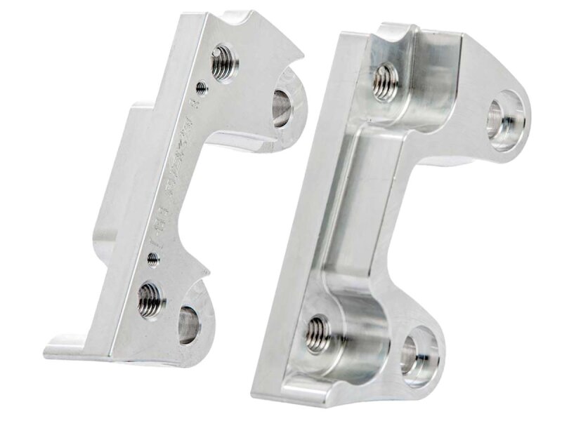 Oversize Brake Rotor Axial Brake Caliper Adapter For 330mm (13") rotors Aluminium Dual Disc