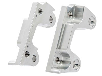 Oversize Brake Rotor Axial Brake Caliper Adapter For 330mm (13") rotors Aluminium Dual Disc