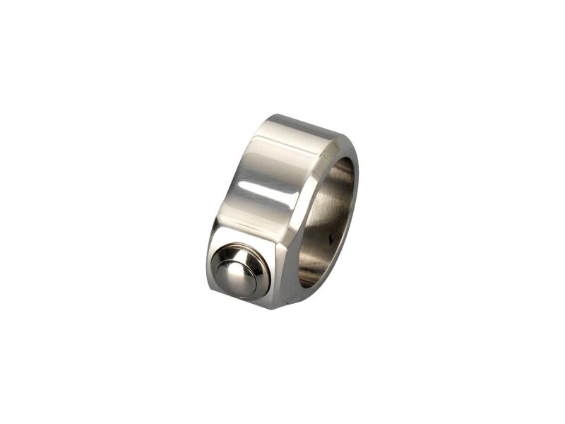 Switch Housing Single button Chrome 1"