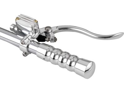 Deluxe Brake Master Cylinder Kit Aluminium Polished Lever and Master Cylinder Cover Aluminium Polished 12 mm 1" Single Disc