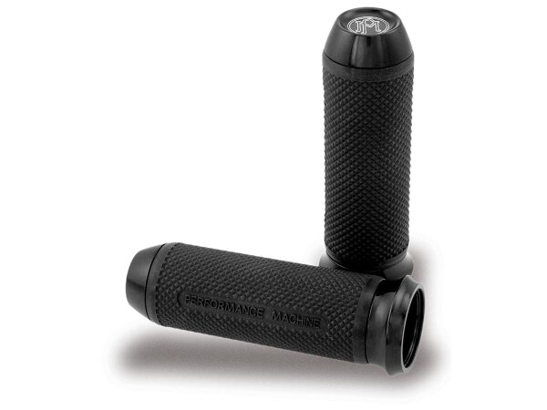 Elite Grip Black Anodized 1" Throttle Cables