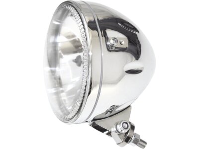 Skyline 5 3/4" Headlight Chrome Halogen H4