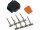 Connector Deutsch DTM 8-Position Black Female Black