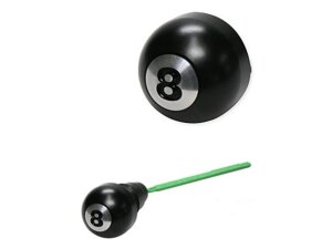 8-Ball Oil Tank Plug Cap Black
