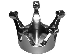 King Crime Oil Tank Plug Cap Aluminium Polished