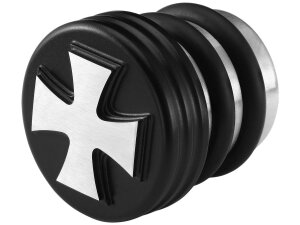 Iron Cross Oil Tank Plug without Dip Stick Black