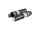 Iron Cross Foot Pegs Black