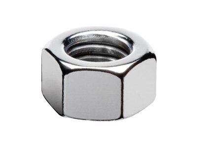 Hex Nut Pack Chrome Hex head 3/8"-24 UNF