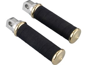 Fabric Tape Pegs Aluminium Polished Brass Polished