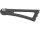 Axle Mount Side Mount License Plate Bracket For 1" Axles Black