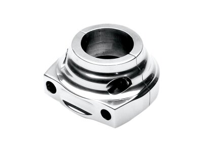 Contour Throttle Clamp Housing For Screw-On Cables Chrome 1" Single Cable