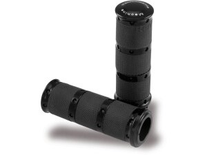 Contour XL Grips Black Anodized 1" Throttle By Wire