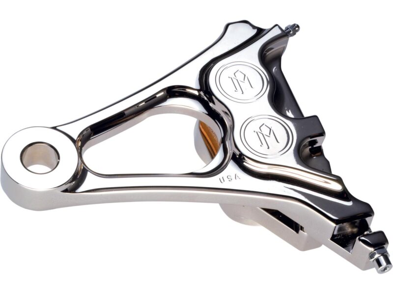 4-Piston Integrated Differential Bore Brake Caliper