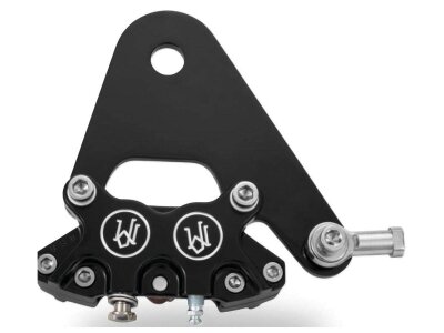 Classic 4-Piston Rear Brake Caliper Contrast Cut