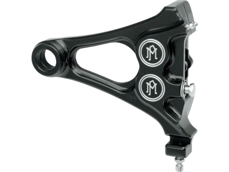 4-Piston Integrated Differential Bore Brake Caliper Contrast Cut Rear