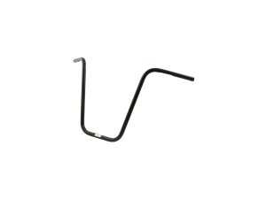 460 Ape Hanger Handlebar Dimpled Black Powder Coated 1" Throttle Cables