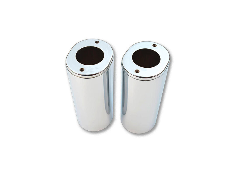 Fork Slider Cover +2" Chrome