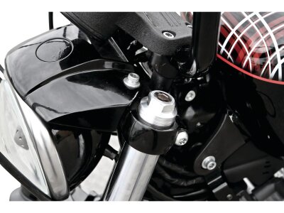 FORK PRELOAD ADJUSTERS 39MM Fork Preload Adjuster -20mm Polished