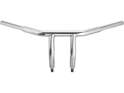 1 1/4" Chubby Pullback Drag Handlebar Non-Dimpled 3-Hole Chrome 1 1/4" Throttle By Wire Throttle Cables