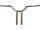 14 Chubby MX Street Fighter Handlebar Non-Dimpled 3-Hole Chrome 1 1/4" Throttle By Wire Throttle Cables