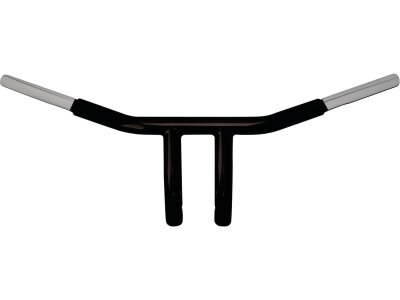 1 1/4" Chubby Pullback Drag Handlebar Non-Dimpled 3-Hole Black Powder Coated 1 1/4" Throttle By Wire Throttle Cables