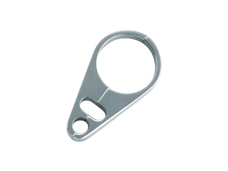 Billet 1 1/4" Cable Clamps For Dual Throttle Cables and Brake Line Chrome