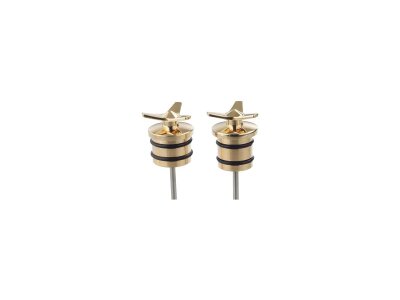 Spinner Oil Tank Plug Brass Polished