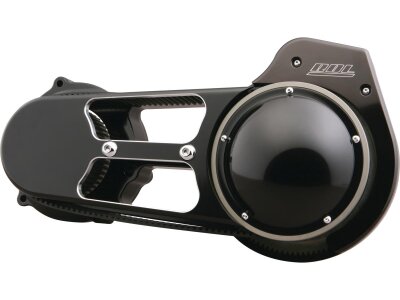 BDL 2 Inch Open Belt Drive 52 Tooth Front/69 Tooth Rear, 142 Tooth 2" Belt Black Anodized
