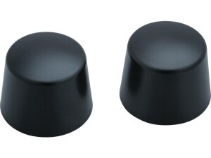 Front Axle Cap Black Satin
