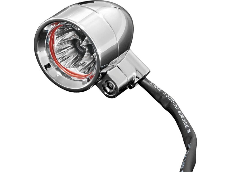 Silver Bullet LED Turn Signal/Position Light Silver