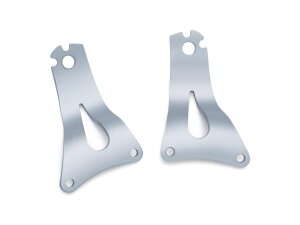 Multi Purpose Solid Backrest Mounts Chrome