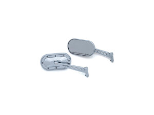 Heavy Industry Mirror With Chrome Accents Chrome
