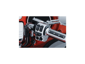 SWITCH HOUSINGS, 14-UP TOUR/TRIKE, CHRO Switch Housing Chrome 1"