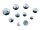 Kool Kaps Bolt Cover Chrome