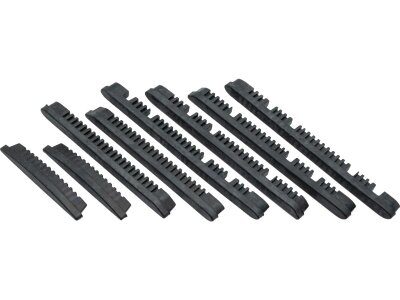ISO Replacement Rubbers Passenger and Conversion Boards Black