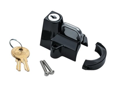 Helmet Lock 7/8" - 1 1/4" Tubing Black