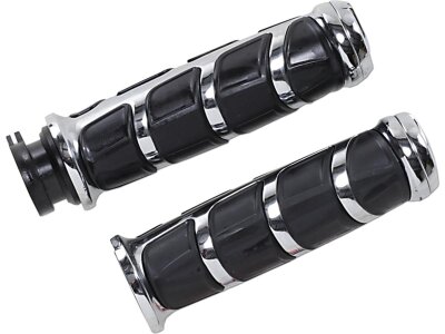 Kinetic Grips Chrome 1" Throttle By Wire Throttle Cables