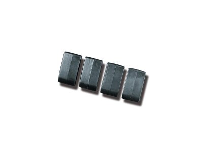 Dually ISO and Trident Pegs Replacement Rubbers Black