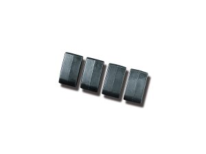 Dually ISO and Trident Pegs Replacement Rubbers Black