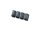 Dually ISO and Trident Pegs Replacement Rubbers Black