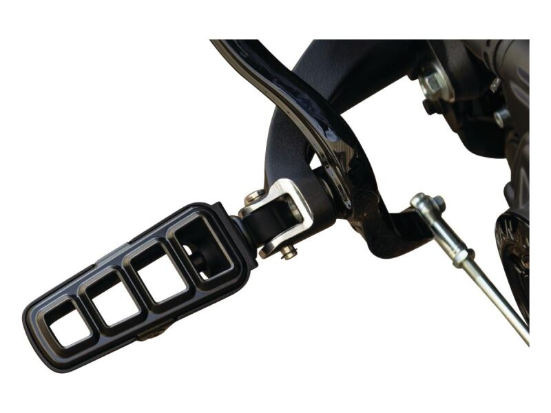Splined Peg Adapters Black Satin