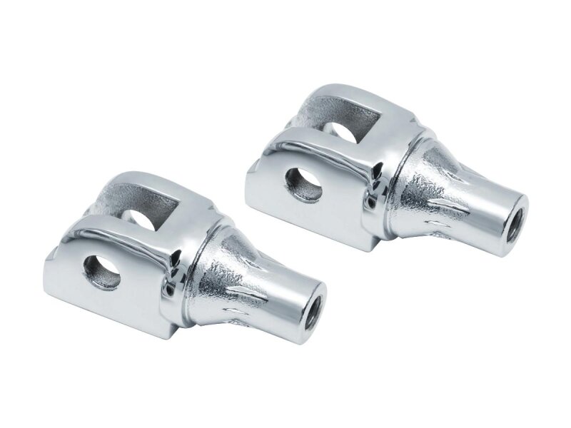 Tapered Male Mount Peg Adapters Chrome
