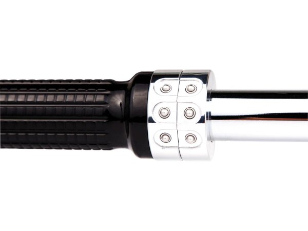 mo.switch mini Push-Button Clamp Aluminium Polished 1"