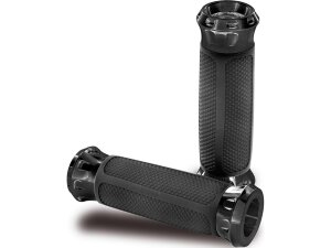 Overdrive Grips Black Anodized 1" Throttle By Wire