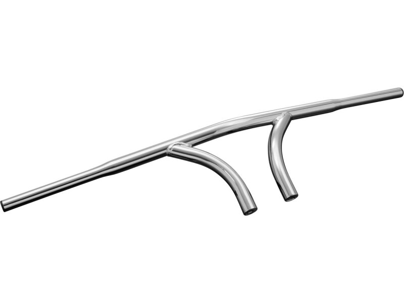 1 1/4" V-Bar Extreme Handlebar Non-Dimpled 3-Hole Chrome 1 1/4"