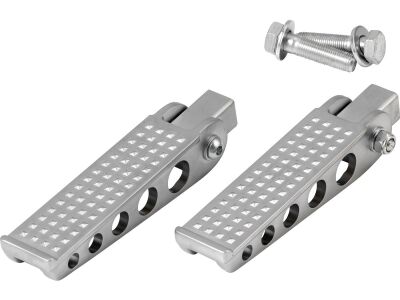 Forged Knurled Pegs Chrom, Satin