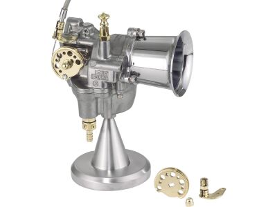 Single Throttle Cable Kit for S&S Super E/G - Polished Brass