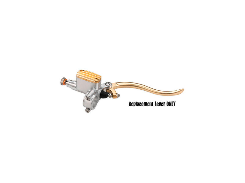 Deluxe Hand Control Replacement Lever For Brake and Clutch Hydraulic Master Cylinder Brass Satin